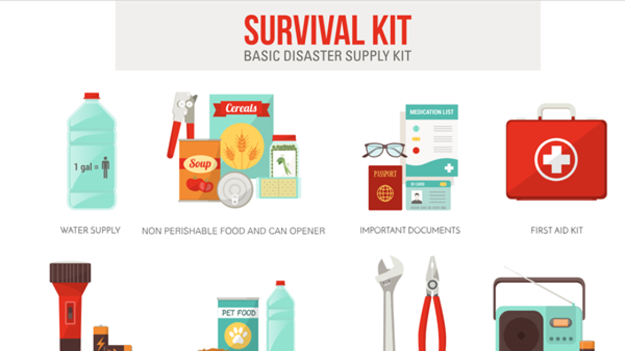 Survival kit on sale for earthquake